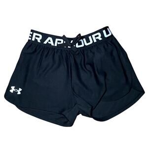 Under Armour - NWT - Girls' XS Black Athletic Shorts